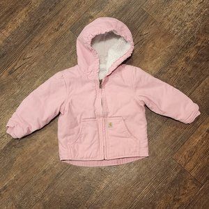 Pink toddler carhartt jacket